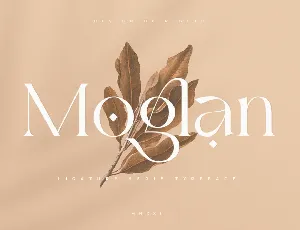 MoglanDemo font