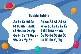 Bubble Bobble font