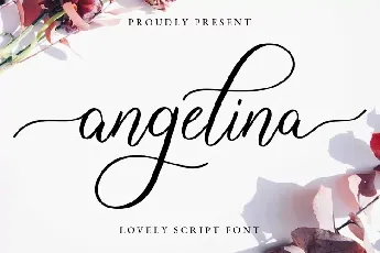 Angelina font