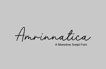 Amrinnatica font