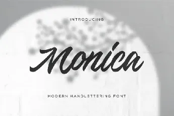 Monica Script font