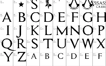 Assassinâ€™s font