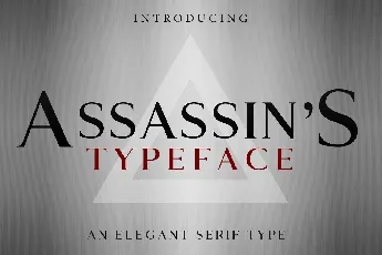 Assassinâ€™s font