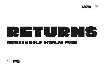 Returns font