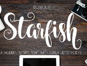 Starfish font