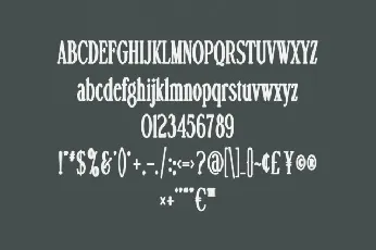 Paxton font