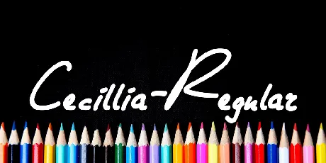 Cecillia-Regular font