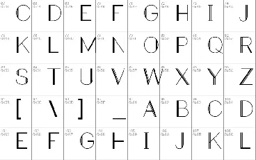 Decology font