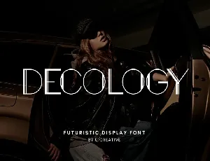 Decology font