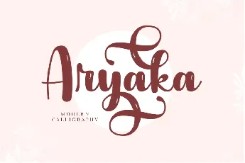 Aryaka - Personal Use font