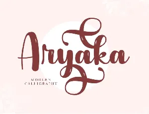 Aryaka - Personal Use font