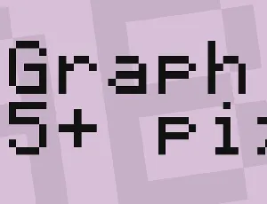 Graph 35+ pix font