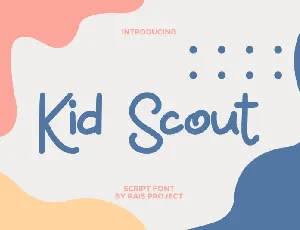 Kid Scout font