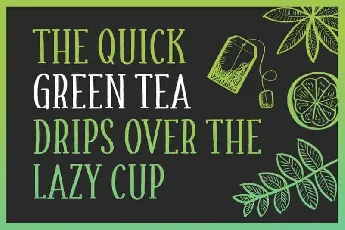 Fresh Tea – A fancy handwritten font