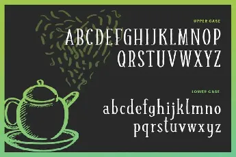 Fresh Tea – A fancy handwritten font