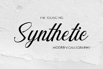 Synthetic font