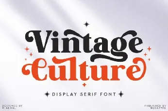 Vintage Culture font