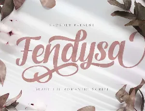 Fendysa font