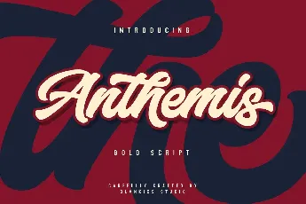 Anthemis Personal Use Only font