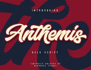 Anthemis Personal Use Only font