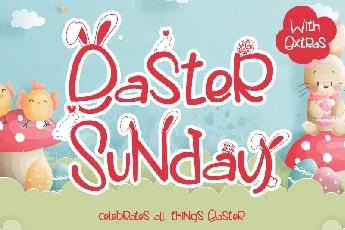 Easter Sunday font