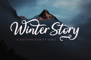 Winter Story font