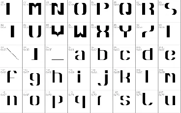 Hyperbola font