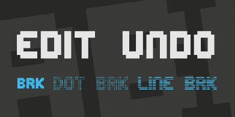 Edit Undo font