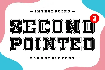 Second Pointed font