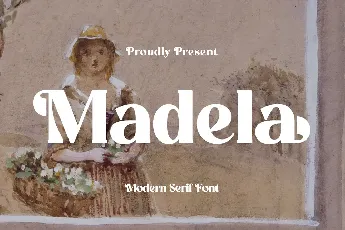 Madela Serif font