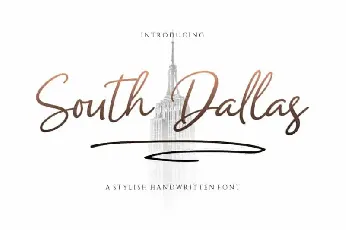 South Dallas Script font