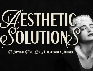 Aesthetic Solutions font