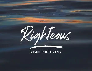 Righteous Free font