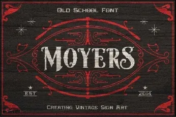 Moyers font