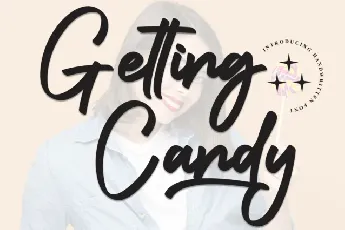 Getting Candy Script font