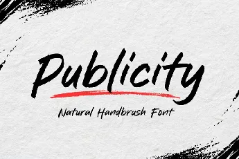 Publicity font