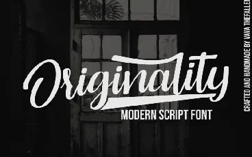 Originality Script font