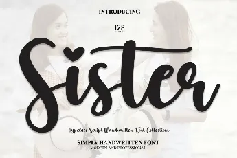 Sister Script font