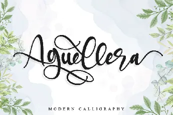 Aguellera font