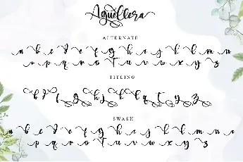 Aguellera font