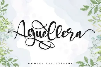 Aguellera font