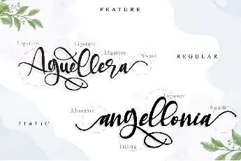 Aguellera font