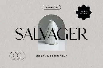 SALVAGER font