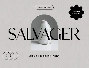 SALVAGER font