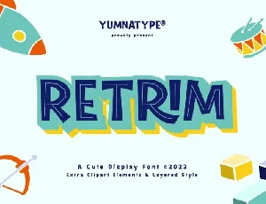 Retrim font