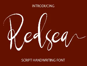 Redsea font