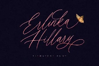 Erlinka Hillary font