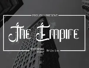 The Empire font