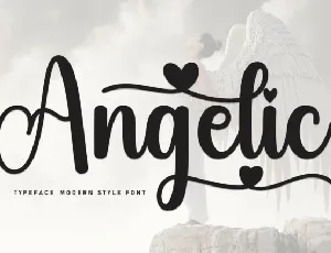 Angelic Script font