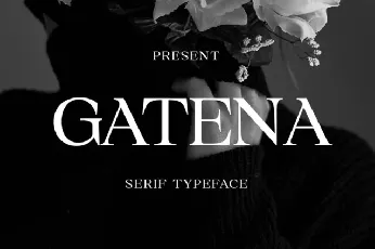 Gatena font